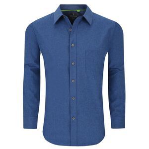 Tom Baine Mens Performance Button Up Shirt, NWT